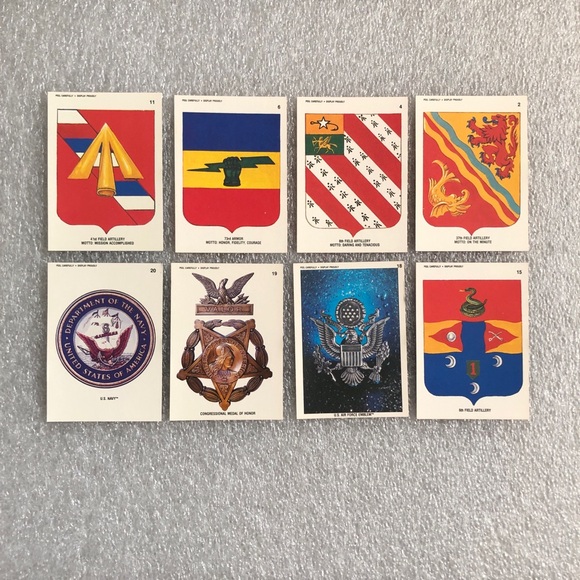 Desert Storm Card & Sticker Collection - 80 Cards, 8 Stickers - Picture 3 of 6